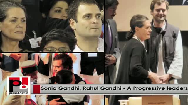Sonia Gandhi, Rahul Gandhi - inspiring mass leaders of the Congress