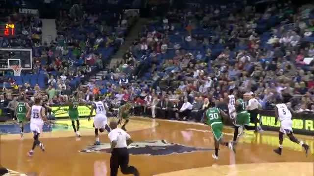 NBA: Zach Lavine Throws Down the Thunderous Half-Court Alley-Oop 