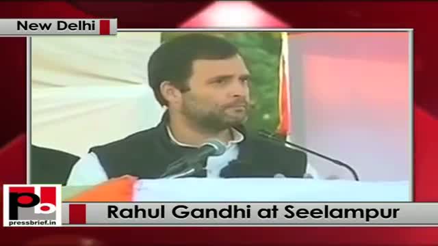 Delhi polls: Rahul Gandhi addresses Congress election rally at Shastri Park, takes on Modi govt