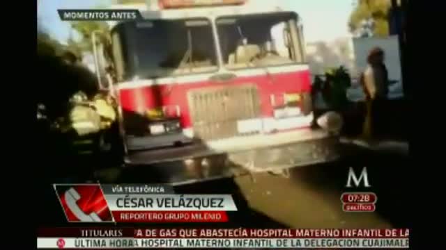 Blast at Mexico City Children's Hospital Video
