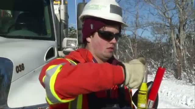 Utility Crews Work to Restore Power in Nantucket Video