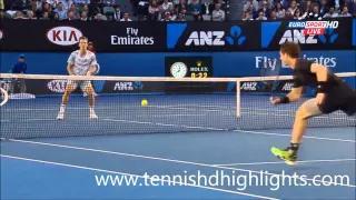 Andy Murray vs Tomas Berdych - Amazing Point - Australian Open 2015 (SF)