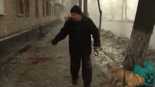 Artillery Fire Kills at Least 12 in Donetsk Video
