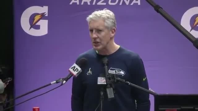 Carroll, Wilson on Final Super Bowl Interception Video