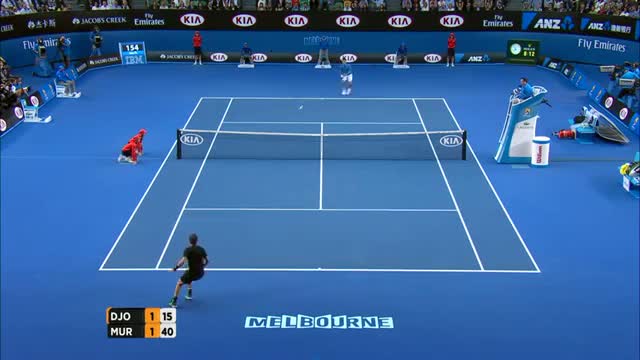 Shot of the day: Murray v Djokovic Final - Australian Open 2015