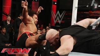 Rusev dismantles Erick Rowan: WWE Raw, February 2, 2015