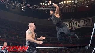 Roman Reigns vs. Big Show: WWE Raw, February 2, 2015