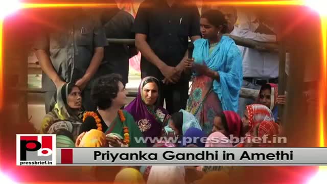 Young, inspiring, charismatic Congress campaigner Priyanka Gandhi Vadra