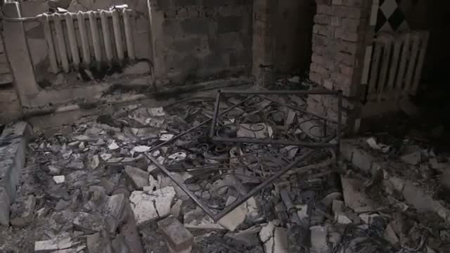 Shelling Hits Ukrainian City of Donetsk Video