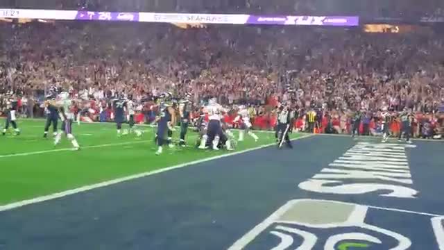 Patriots win Super Bowl on Butler's interception