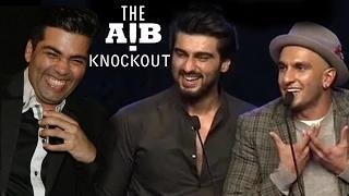 Ranveer Singh, Arjun Kapoor, Karan Johar's ABUSIVE LANGUAGE CONTROVERSY | AIB Knockout