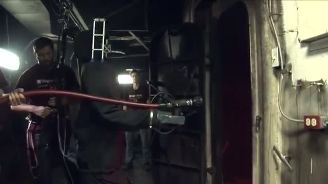 US Navy's Experimental Robot Firefighter Video