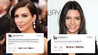 Kim Kardashian Didn't Invite Kendall Jenner To 'Fifty Shades of Grey' 