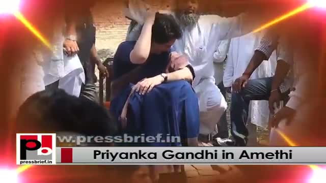 Young Priyanka Gandhi Vadra - genuine and charismatic mass leader