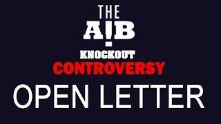 AIB Knockout CONTROVERSY | OPEN LETTER | No one was forced to watch it