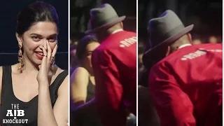 AIB Knockout CONTROVERSY | Ranveer Singh & <span class='mark'>Deepika Padukon</span>e SMOOCH lands them in TROUBLE