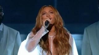 Beyonce Grammys 2015 Performance of "Take My Hand Precious Lord" Was Amazing
