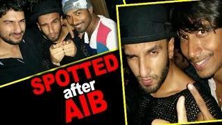 Ranveer Singh SPOTTED Partying After AIB Knockout