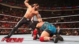 Ryback vs. Seth Rollins: WWE Raw, February 9, 2015