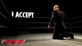 Sting responds to Triple H: WWE Raw, February 9, 2015