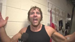 Ambrose has strong words for Barrett: WWE Raw Fallout - February 9, 2015