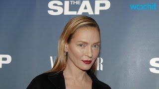 Uma Thurman Looks Different at The Slap Premiere Party Video