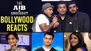 Bollywood stars REACT on AIB Knockout CONTROVERSY | EXCLUSIVE VIDEO