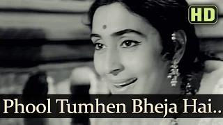 Phool Tumhen Bheja Hai Khat Mein (HD) - Saraswatichandra - Nutan - Manish - Evergreen Old Songs [Old is Gold]
