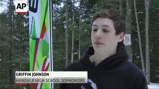 NH High Schoolers Soar in Only Ski Jumping State Video