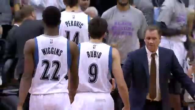 NBA: Ricky Rubio's Incredible No-Look Save to Young for the Score