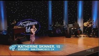 American Idol 2015 - Hollywood Week 2 - Katherine Skinner (Solo & Results)
