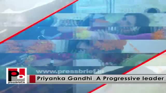 Progressive, charismatic Congress campaigner - Priyanka Gandhi