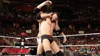 Damien Mizdow vs. Bad News Barrett: WWE Raw, February 16, 2015