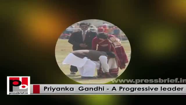 Priyanka Gandhi - Voice of the youth and star Congress campaigner