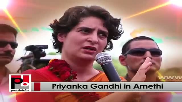 Star Congress campaigner Priyanka Gandhi Vadra - genuine and perfect mass leader