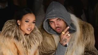 Chris Brown And Karrueche Tran Sit Together In Front Row at NYFW Video
