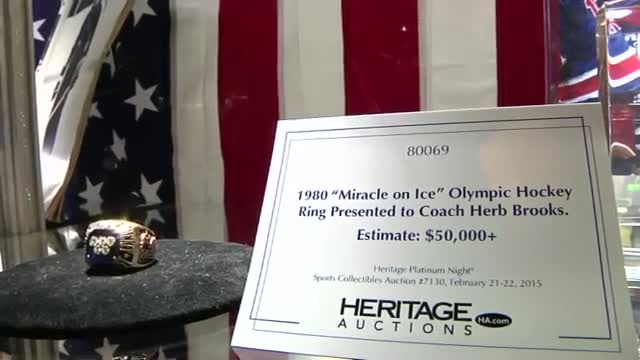 'Miracle on Ice' Mementoes Up for Auction 