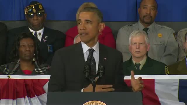 Obama Honors Historic Chicago Neighborhood Video