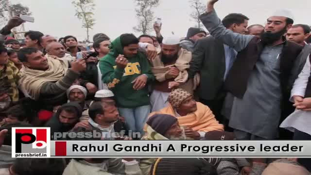 Rahul Gandhi - a perfect youth icon who not only preaches but delivers too