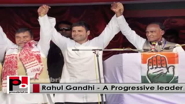 Rahul Gandhi - young, energetic Congress Vice President with a clear forward looking vision