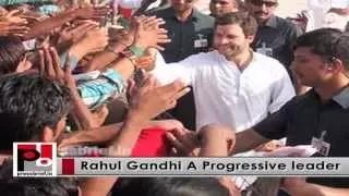 Rahul Gandhi - a sincere and honest young mass leader with modern vision and innovative ideas