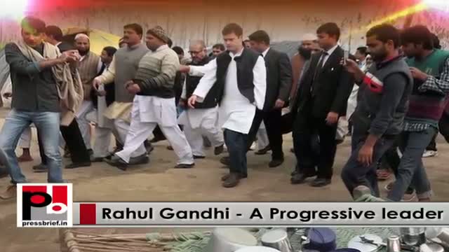 Rahul Gandhi - a young leader who is always on the fore front to fight for peopleâ€™s rights