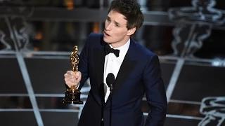 Eddie Redmayne Wins Best Actor At The Oscars 2015 | 87th Academy Awards Best Actor | FULL SPEECH