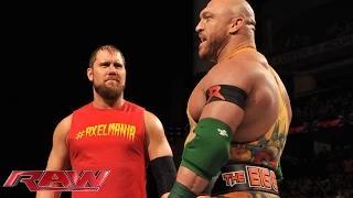 Ryback vs. Curtis Axel: WWE Raw, February 23, 2015
