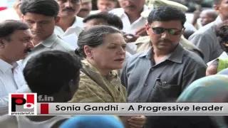 Inspiring Congress President Sonia Gandhi - a genuine person, energetic leader