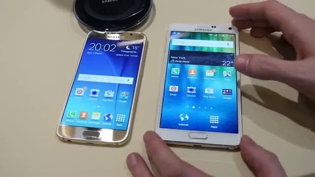 Samsung Galaxy S6 vs Galaxy Note 4: first look