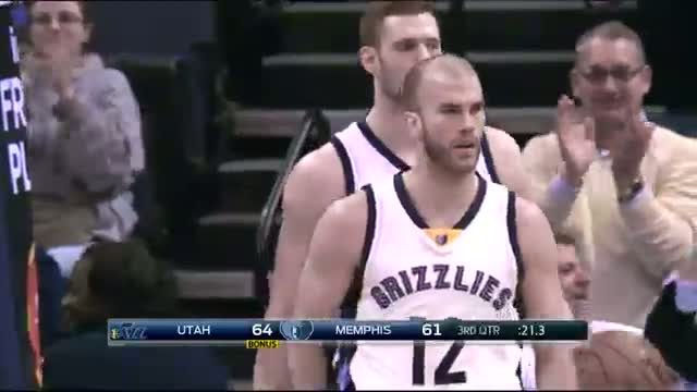 Nick Calathes Gets the Steal and Converts the Difficult Wild Shot