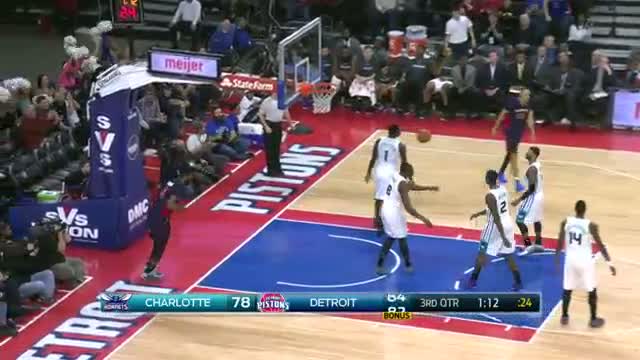 NBA: Drummond Gets Back to Back Alley-Oops in Motown