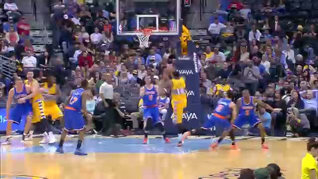 NBA: Gary Harris Soars to the Rim for the Poster on Travis Wear
