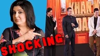 Farah Khan's SHOCKING Comments On SRK, Salman And Aamir
